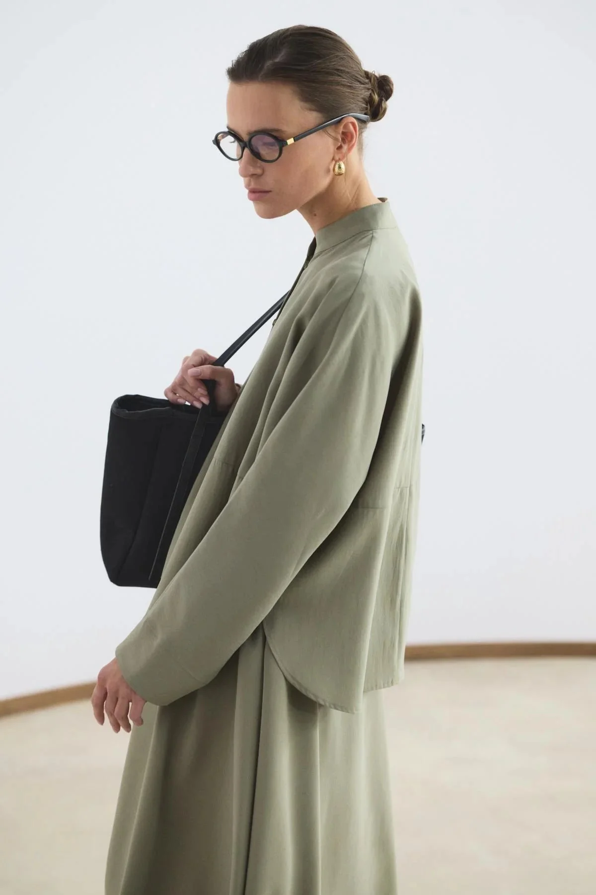 Linen Button Blouse